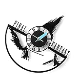 AroundTheTime Final Fantasy 7 Clock, FF7 Decor, Final Fantasy VII Vinyl Record Wall Clock, FFVII Gift, Cloud vs Sephiroth, Meteor