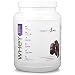 PrettyFit All-Natural Whey Protein Isolate - 24 Servings - Whey Protein Powder for Women - 100 Calories, 0 Sugars, <1g Carbs, Gluten-Free, w/ Digestive Enzymes (Natural Chocolate)