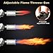 FCZON Flame Thrower Gun, Detachable Cooking Propane Torch Gun with Adjustable Flame, Powerful Blow Torch for BBQ, Searing Steak, Welding, Camping((Propane Tank Not Included)