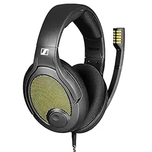 Drop + Sennheiser PC38X Gaming Headset ? Noise-Cancelling Microphone with Over-Ear Open-Back Design, Velour Earpads, Compatible with PC, Gaming Consoles, and Mobile Devices