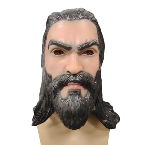 JUELIN Aquamans Masque de cosplay pour Halloween, carnaval, Pâques