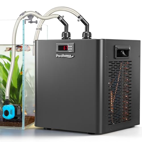 Poafamx 1/3 HP Aquarium Chiller for Fish Tanks