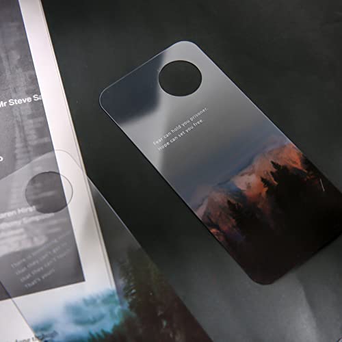 Roukannge 10Pcs Forest Theme Bookmarks, Transparent Gradient Color Bookmarks, Suitable For Women, Students, Teachers, Reading Lovers And Writers. This Is A Simple And Beautiful Perfect Gift #TOP6