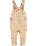 Osh Kosh Baby Girls' World's Best Overalls, Pecan Pie Floral, 9 Months
