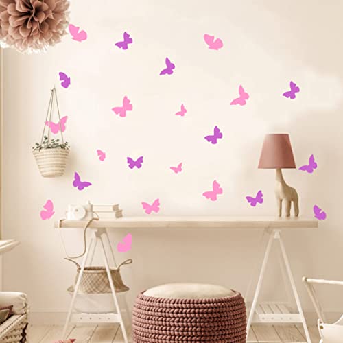 Vinilo Decorativo Mariposas Coloridas para Pared