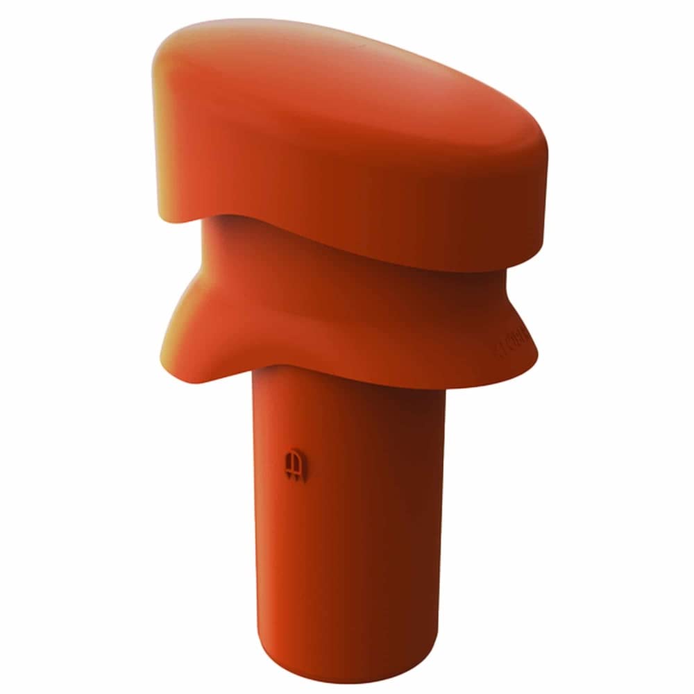 Venduct Be-/Entlüfterrohr kurz DN 110 Farbe Rot (Klöber Standardfarbe)