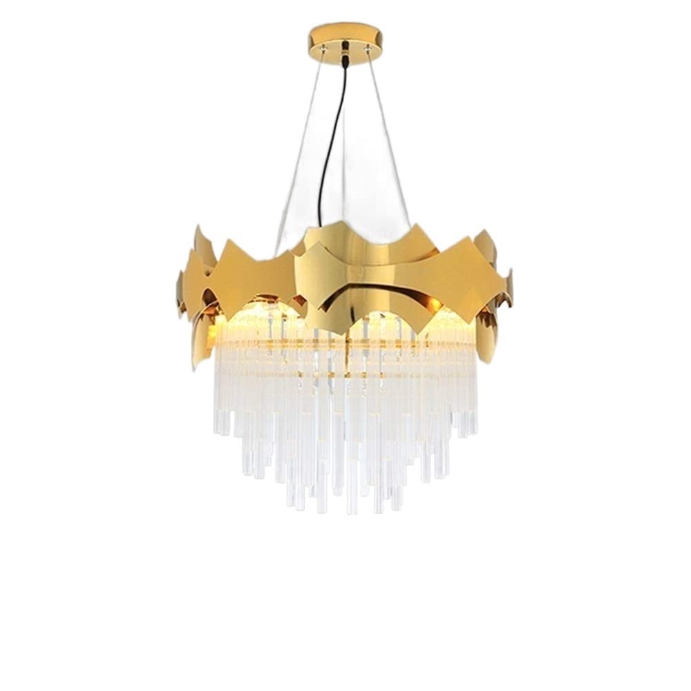 OZZKIPendant Lamp 6-Lights Commercial Business Household Restaurant Droplight Nordic Luxury Adjustable Glass Source Pendant Lamp Illumination Decoration Energy Saving Iron Bedroom Chandelier E14 Edis