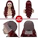 METDIO 99J Burgundy wig human hair 13x4 body wave lace front wigs human hair 180 Density Pre Plucked Glueless Wine red colored lace front wig for Women 26inch