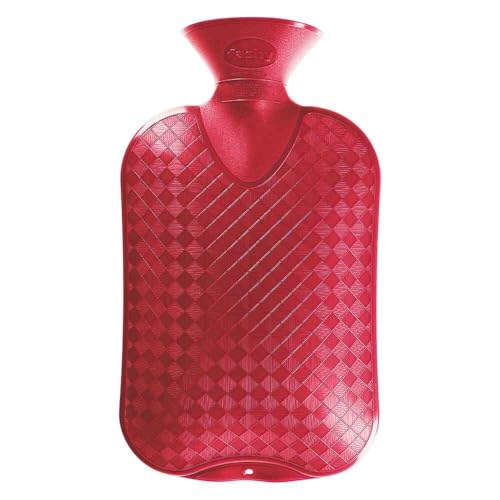 FASHY Wärmflasche glatt cranberry 6420 42 1 St