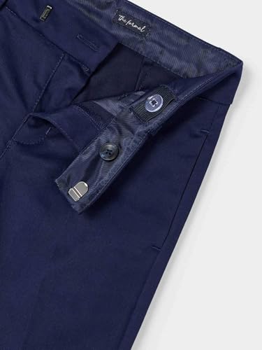 Mayoral Slim Suiting Pants for Boys Navy3