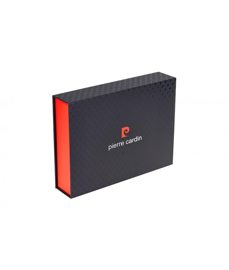 💼🎁Pierre Cardin Confanetto Regalo Cintura e portafoglio in pelle (linea Gentleman)
