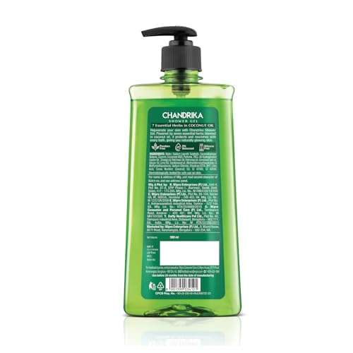 Image of Chandrika Shower Gel 7 Essential herbs and coconut oil 500ml