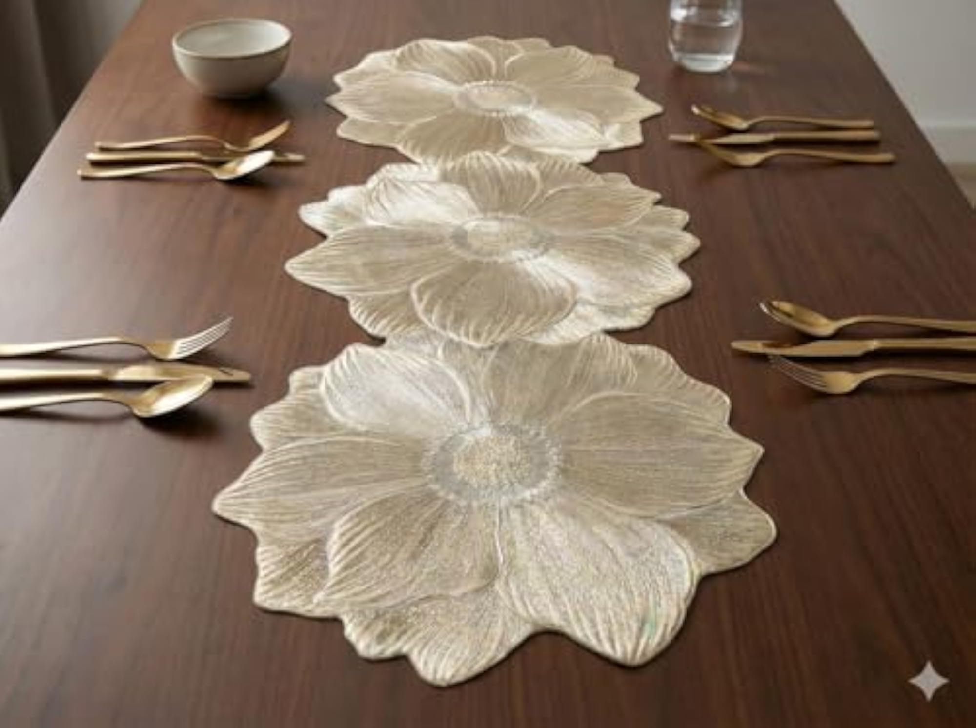 Table Mat Runner Combo Set for Dining Table, Stylish Placemats