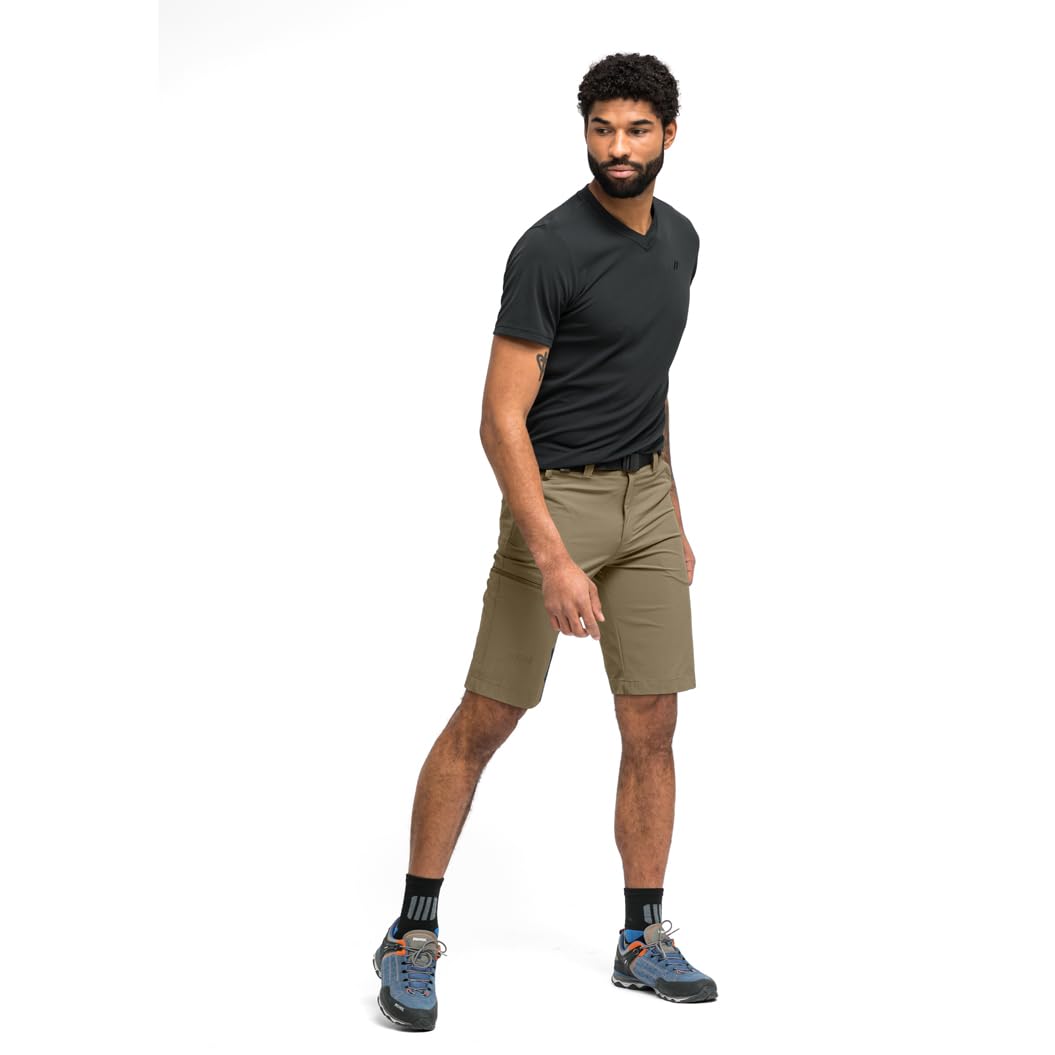 Maier Sports Huang, Kurze Herren Wanderhose, Wasserabweisende Bermuda für Trekking und Hiking, PFC-frei, mSTRETCH pro 4 & Dryprotec