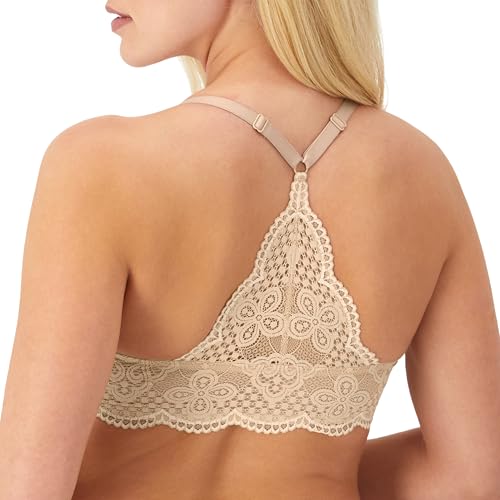 Image of Maidenform Women's Racerback Bra with Shaping & Support, One Fab Fit Underwire Bras for Women, Lightly Lined, Front Close