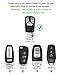 XMZAIMY for Audi Key Case Cover for Audi Key Fob Cover with Keychain Fit for Audi A4 Q7 Q5 TT A5 SQ5 R8 S5 Smart Keys Case Protector suede (Black, Style A)