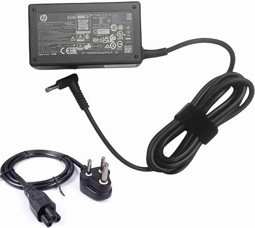 Carregador De Computador Portátil HP 65W Adaptador CA Inteligente / 65W