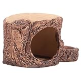 BETOOKY Keramik Hamsterhaus mit Kühlnest und Futternapf für Kleine Haustiere zum und Schlafen im Sommer