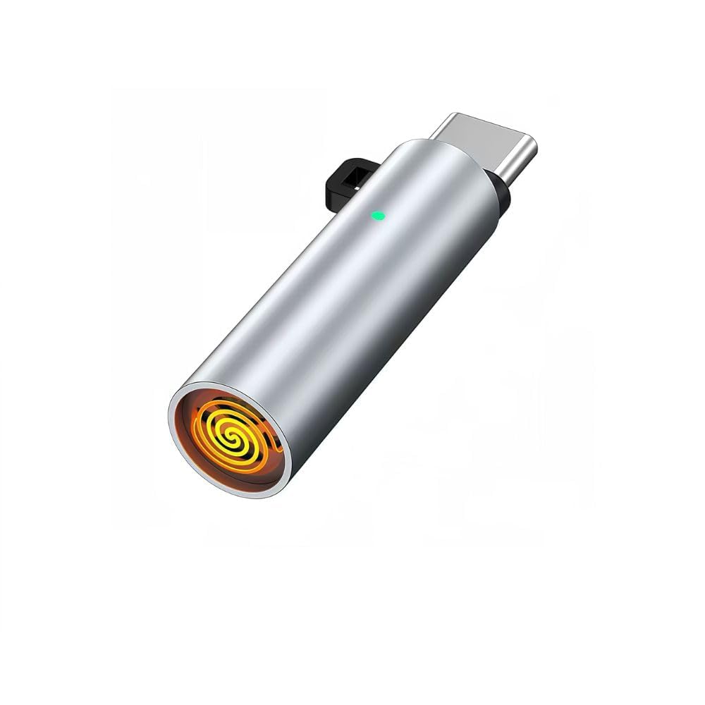 USB Type-C Electric Cigarette Lighter for Android Phones, Plug-in Coil Ignition Device, Black, C-Pin Portable Keychain Lighter Use By Mobile Phone-image-43