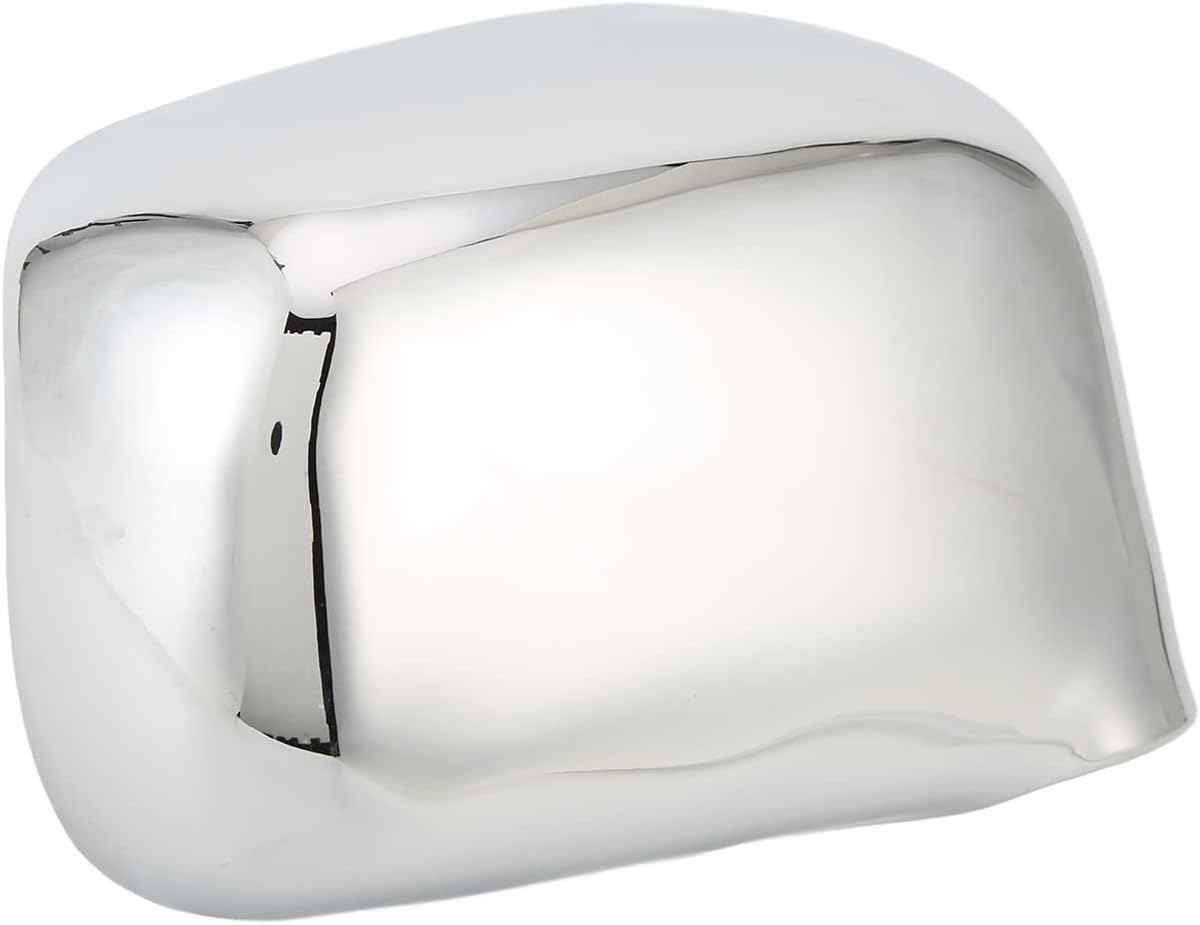 Side Mirror Cover Left Right Side Door Mirror Covers Chrome Rearview Mirror Decorative Shell Heat for CRV 19951999