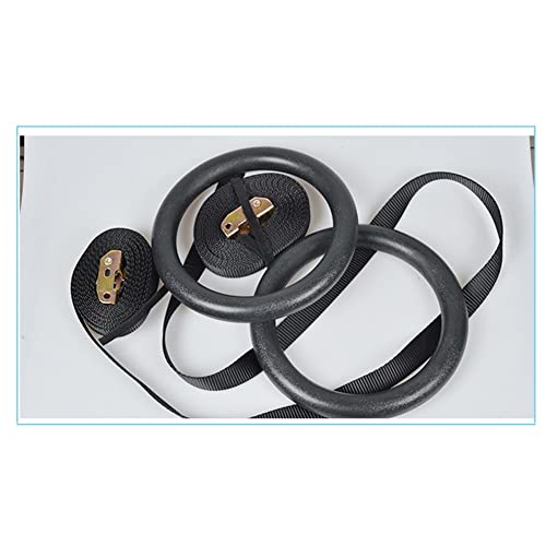 CAEEKER 2x gymnastische ringen riemen werken comfortabele antislip w/verstelbare decoratie voor krachttraining pull-ups - Image 5