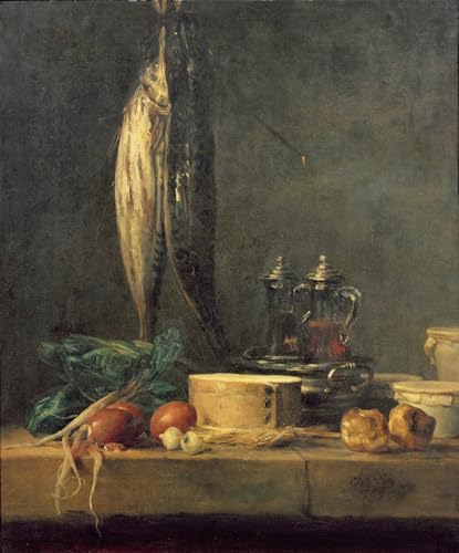 Peinture Jean Baptiste Siméon Chardin art mural toile salon