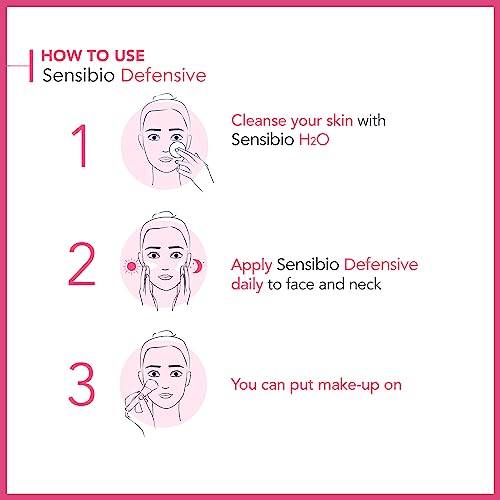Bioderma Sensibio Defensive Rich, Soothing, Nourishing & Protective Face Cream for Sensitive & Dry Skin - Image 3