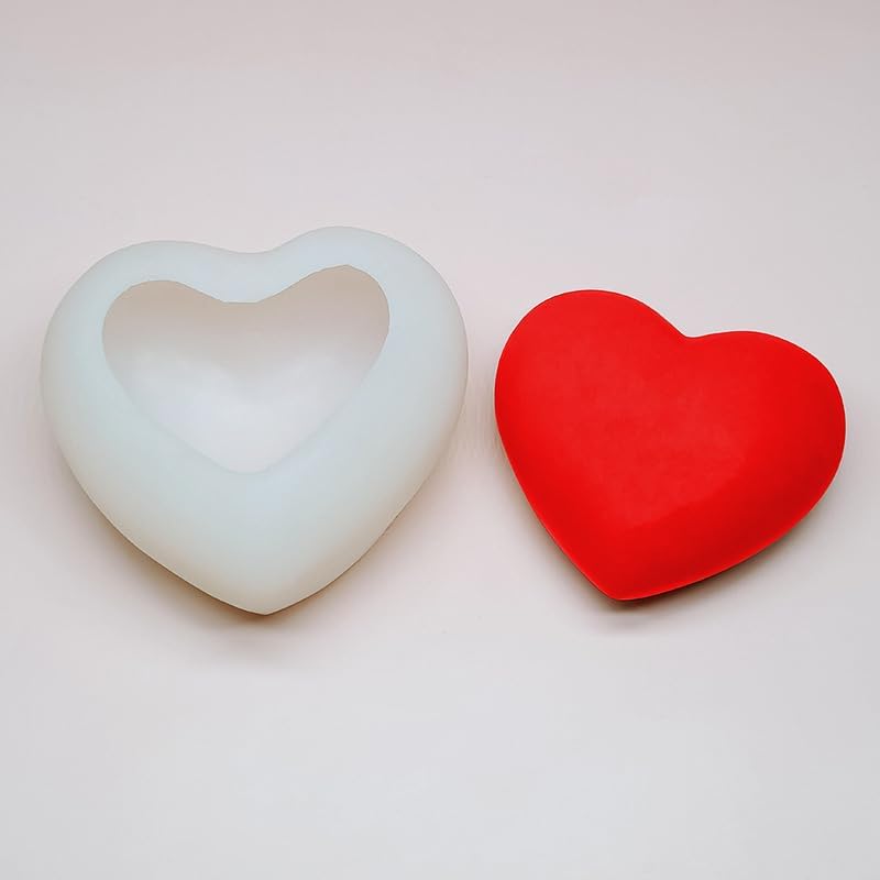 Miniatura 7 de Molde de silicona con forma de corazón de 5 tamaños para bombas de chocolate, decoración de galletas, pasteles, pasteles, gelatina, día de San