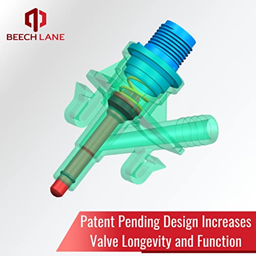 Beech Lane Upgraded Water Valve Kit Replaces 385311641 For Dometic Toilets 300, 310, And 320, Increased Freeze Resistance, Long Valve Lifespan, Ultrasonic Sealing Safeguards Against Leaks (Natural) #TOP3