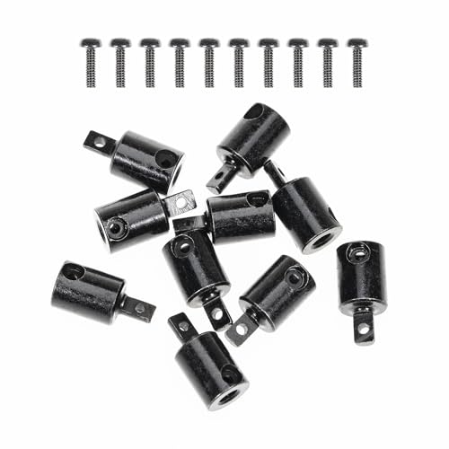 RampCrab +10mm Drive Shaft Extenders for SCX24, FCX24, 10 Pcs