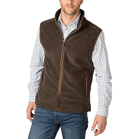 Rydale Men's Huggate Fleece Waistcoat Gilet Cover