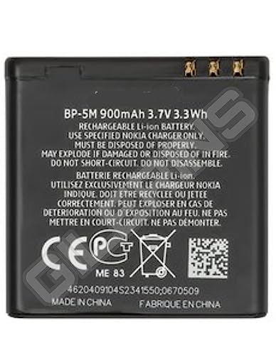 Image of Original BP-5M Battery for Nokia 5700 5610 5611 5710 5611XM 5700XM 6110 6110N 6200C 6220C 6500S 7390 7379 Battery with 6 Months Warranty**** (A0186)