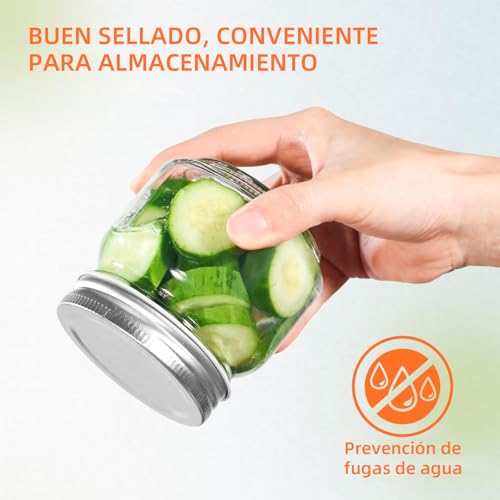La mejor selección de Frascos Hermeticos de Vidrio los preferidos por los clientes. 30 Imagen adicional