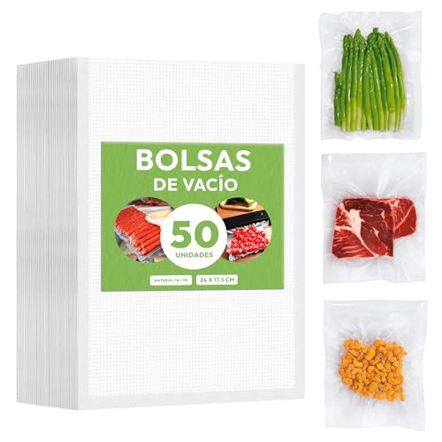 Miniatura 7 de Jupplies Envasadora Al Vacio Domestica - Selladora De Alimentos Profesional Con Potente Succión 80 Kpa Y 5 Modos - Máquina De Conservación De Alimentos Frescos Envasadora 50 Bolsas