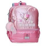Enso Into The Wild Mochila Casual Rosa 27x33x11 cm Poliestere