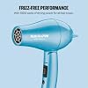 Secadora de pelo de viaje BaBylissPRO Nano Titanium, 1000W, profesional, con boquilla concentradora, mango plegable, doble voltaje 5