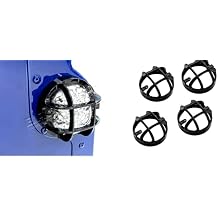 BRITPART 74MM Rear Light & Indicator ABS Guards Compatible with Land Rover Defender 90 / 110 UP to 2016, Part # DA2796 x4