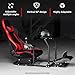Dardoo Gaming Simulator Cockpit Racing Sim Stand with Seat Fits for Thrustmaster T300RS TX, Fanatec/Logitech G25 G27 G29 G920 G923,Steering Wheel Bracket for PC PS4 Xbox,Without Wheel,Shifter & Pedals