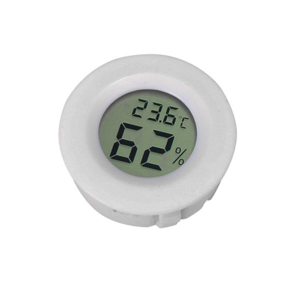 Happyyami 6 Piezas Termómetro De y Medidor De Humedad Indicador De Humedad Digital Accesorios De Dragón Barbudo Para Tanque Medidor De Temperatura Digital Interior Reptil