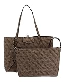 bolsa tote guess  Guess Borsa a spalla Eco Brenton tote con pochette latte BS22GU58 ESG839023 Grande