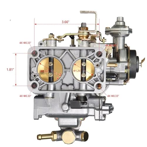 Carburateur double corps progressif 32/36 DGV pour Mazda B2000