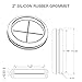 On-Q AC1034 Rubber Grommet for Plastic Enclosures