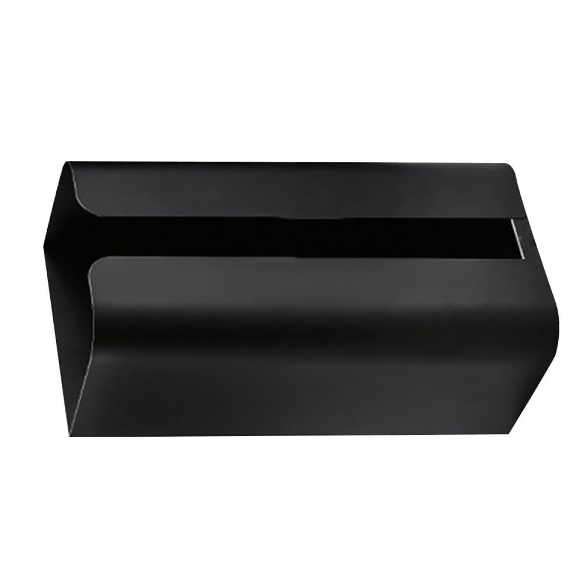 ULTECHNOVO Magnetische Papiertaschentuchbox aus Edelstahl Multifunktionale Aufbewahrungsbox für Haushalt und Büro 1 Stück zur Wandmontage