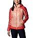 Produktbild Columbia Damen Labyrinth Loop Kapuzenjacke, Korallenriff/roter Hibiskus, Medium