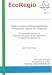 Waldkonversion und Bodendegradation im tropischen Tiefland von Ostbolivien: GIS-gestützte Analyse zur Regionalisierung der Bodendegradation im Department Santa Cruz (EcoRegio)