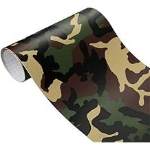 Camouflage Car Vinyl Wrap Film Contact Paper Digital Camo Automobile Adhesive Sticker Sheets Interior Styling Decoration Accessories, 12 x 39.4 inch / 30 x 100 cm