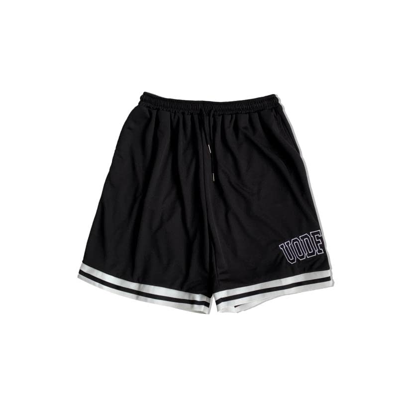 Short décontracté gris S AXEBHPED avec cordon de serrage pour homme