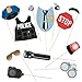 Police Party Photo Stick Props - 12 pc