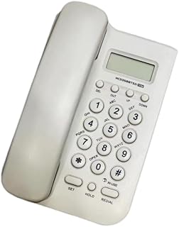 Wired Telephone Desktop Telephone Fixed Telephone Caller ID Telephone Front Desk Home Office With Call Display Telephone Fixed Telephone Caller ID Number Storage Landline Phone