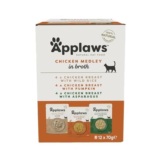 Applaws Natürliches Katzenfutter Hühnerauswahl